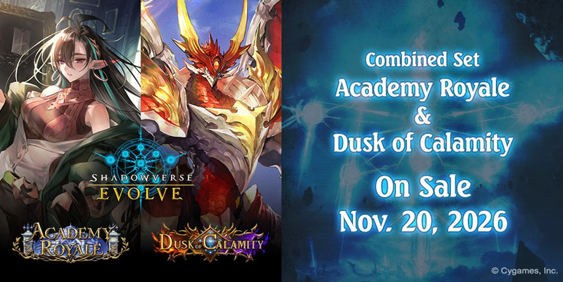 Bushiroad Shadowverse Evolve: Academy Royale & Dusk of Calamity - Booster Combined Set en Ingles