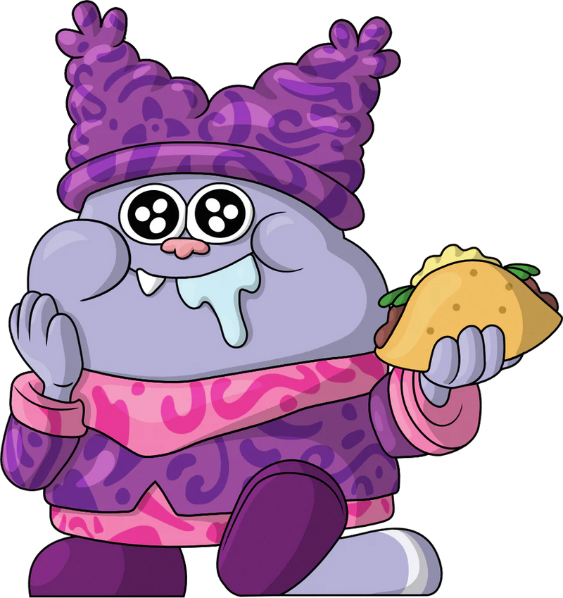 Youtooz Animation: Chowder - Chowder Con Taco