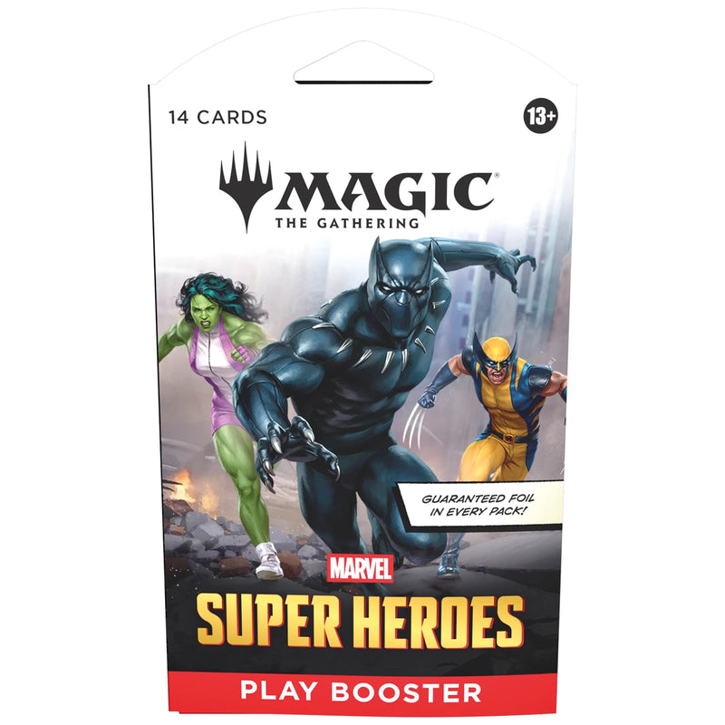 Magic The Gathering: Marvel Super Heroes - Play Booster Sleeve En Ingles