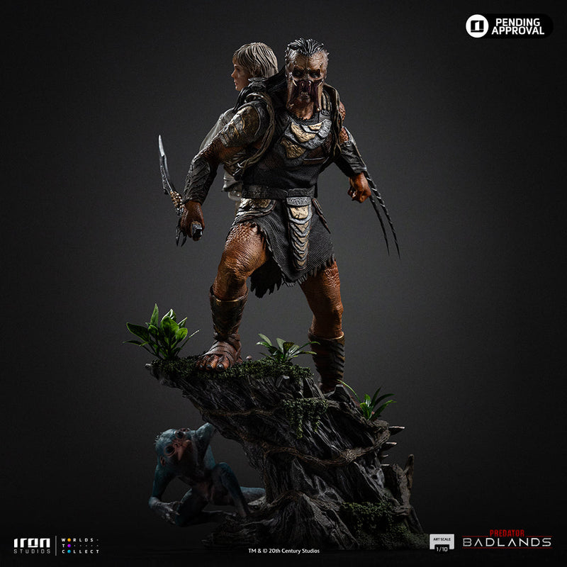 IRON Studios: Predator Blands - Predator Dek y Thia Escala de Arte 1/10