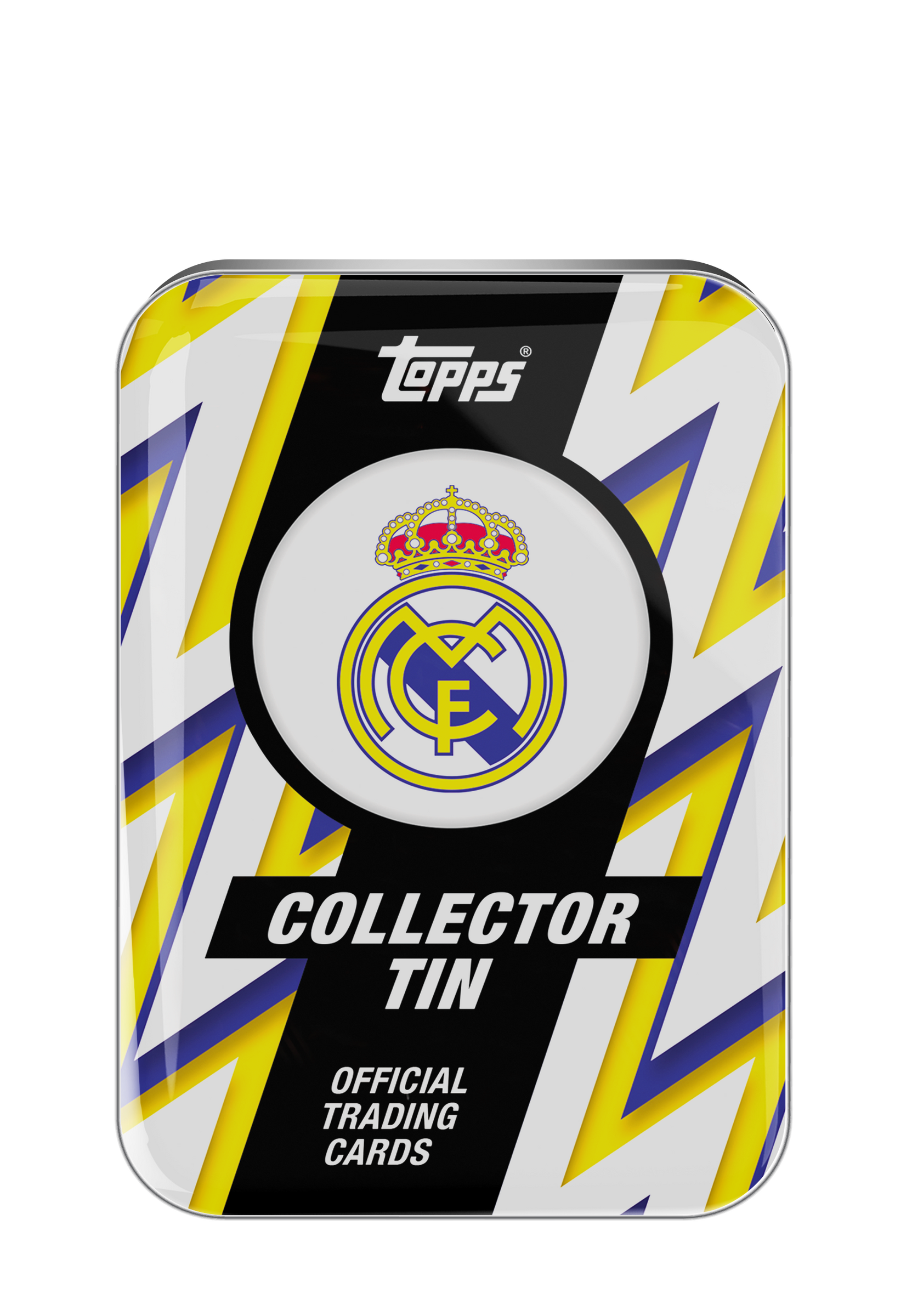 Real Topps Box Set Topps Soccer Clubs Sets: Collector Tin - Real Madrid — JUGUETIMAX