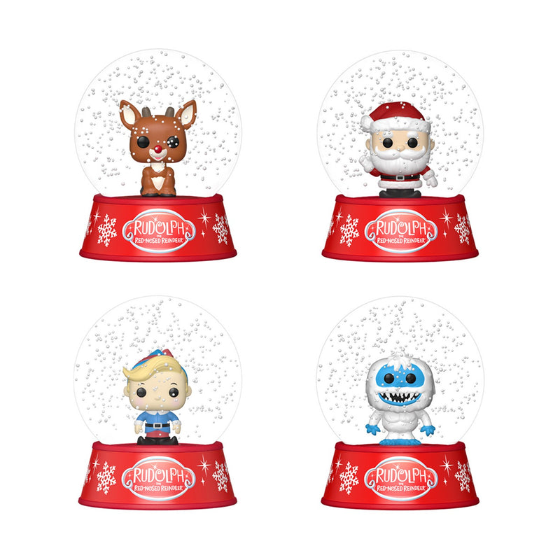 Funko Mini Glitter Globe: Rudolph - UNITARIO