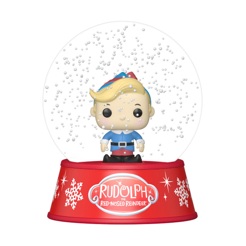 Funko Mini Glitter Globe: Rudolph - UNITARIO