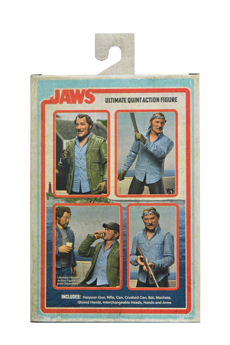 NECA Figura de Accion Ultimate: Jaws 50 Aniversario - Sam Quint 7 Pulgadas