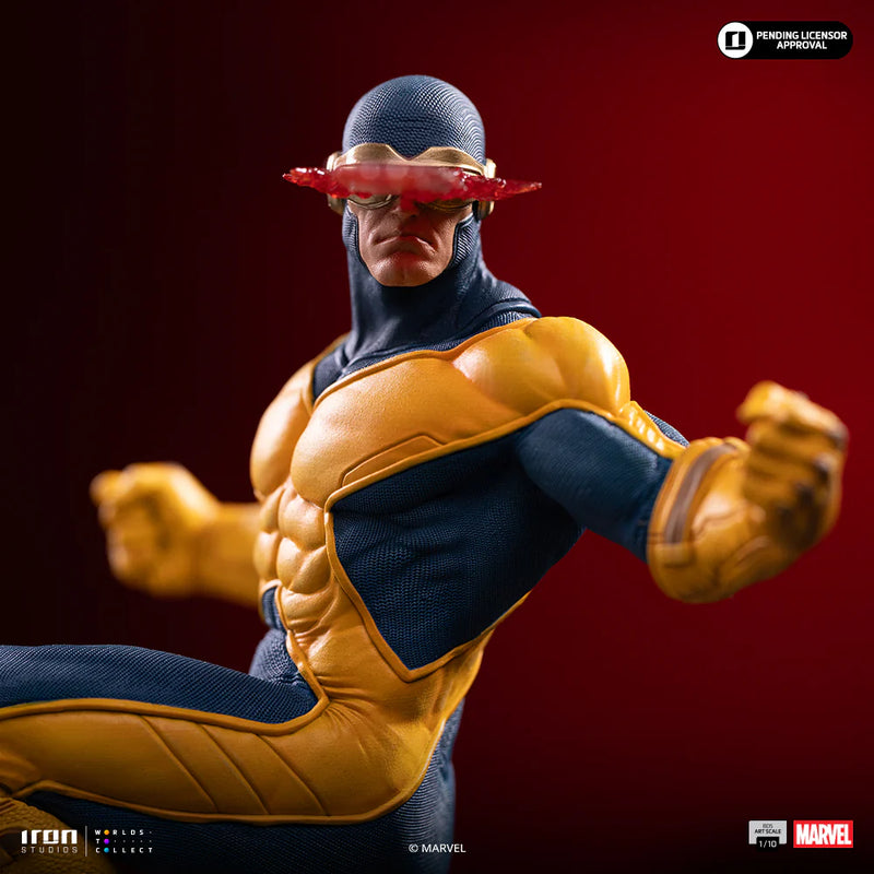 Iron Studios: Marvel X Men - Cyclops Guantelete del Infinito Diorama BDS Escala de Arte 1/10