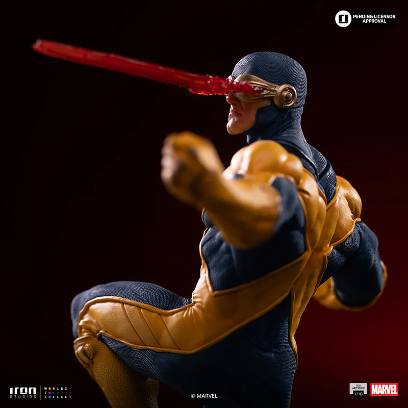 Iron Studios: Marvel X Men - Cyclops Guantelete del Infinito Diorama BDS Escala de Arte 1/10
