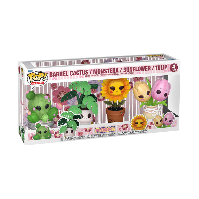 Funko Pop Plants: Flora - Personajes 4 Pack