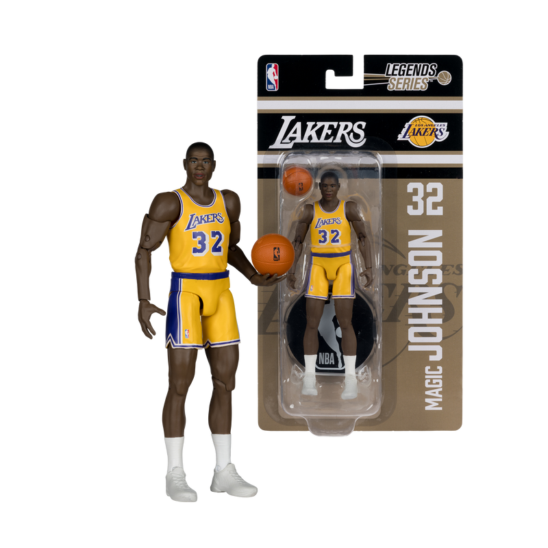 Mcfarlane Nba Articulated Figures: Legends Series - Earvin Magic Johnson 6 Pulgadas