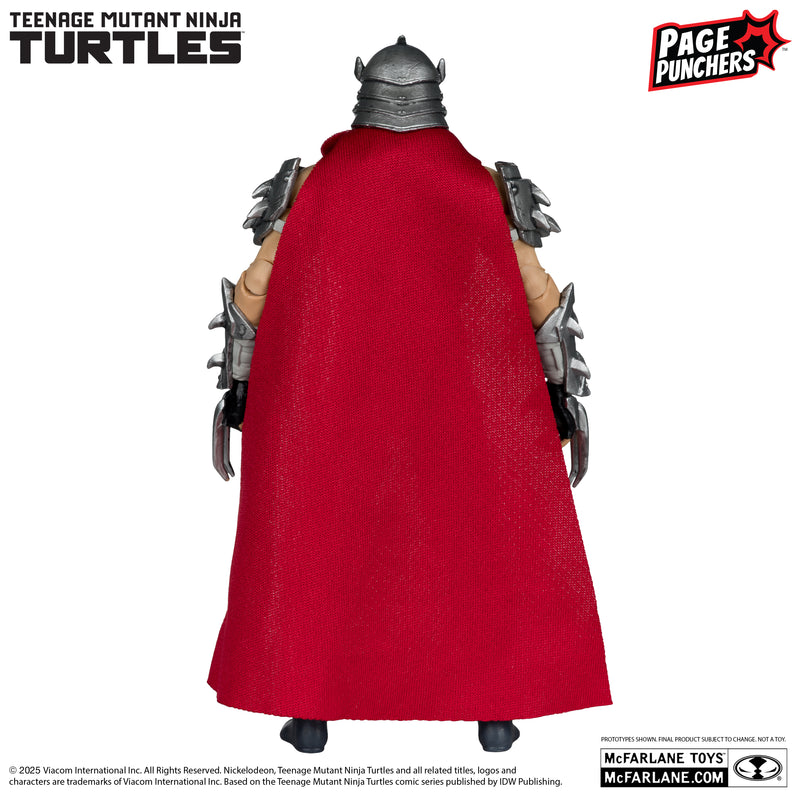 Mcfarlane Page Punchers: Tmnt Tortugas Ninja - Shredder Con Comic 5 Pulgadas
