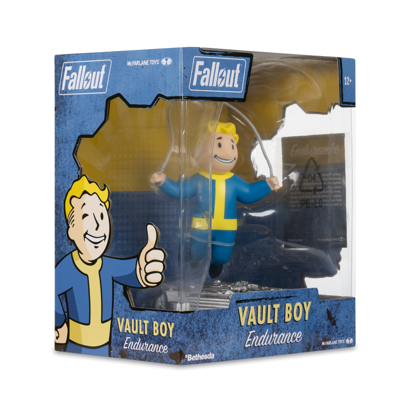 Mcfarlane : Fallout Vault Boy Wv1 - Vault Boy En Cuerda