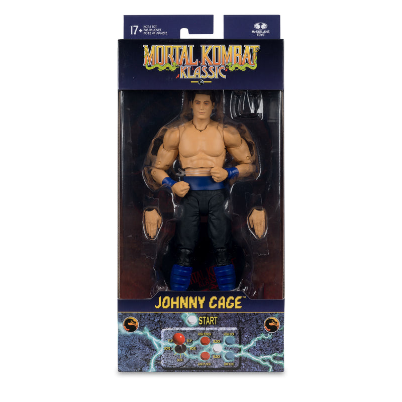 Mcfarlane Mortal Kombat: Klassics - Johnny Cage 7 Pulgadas