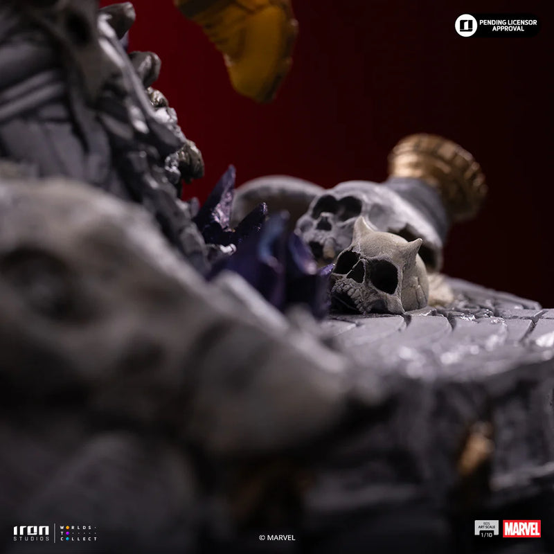 Iron Studios: Marvel X Men - Cyclops Guantelete del Infinito Diorama BDS Escala de Arte 1/10
