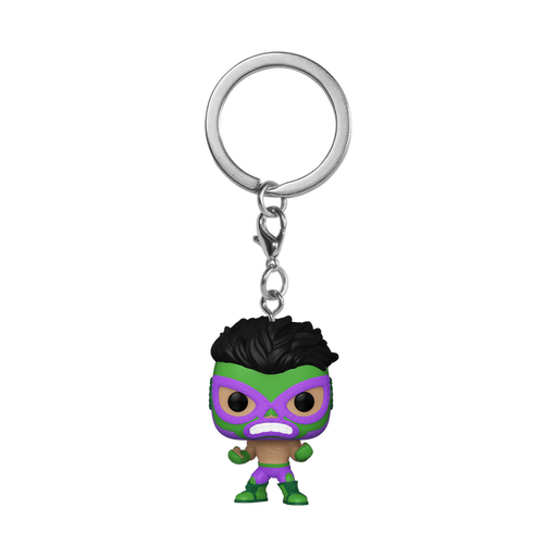 Funko Pop Keychain: Marvel Luchadores - Hulk El Furioso Llavero