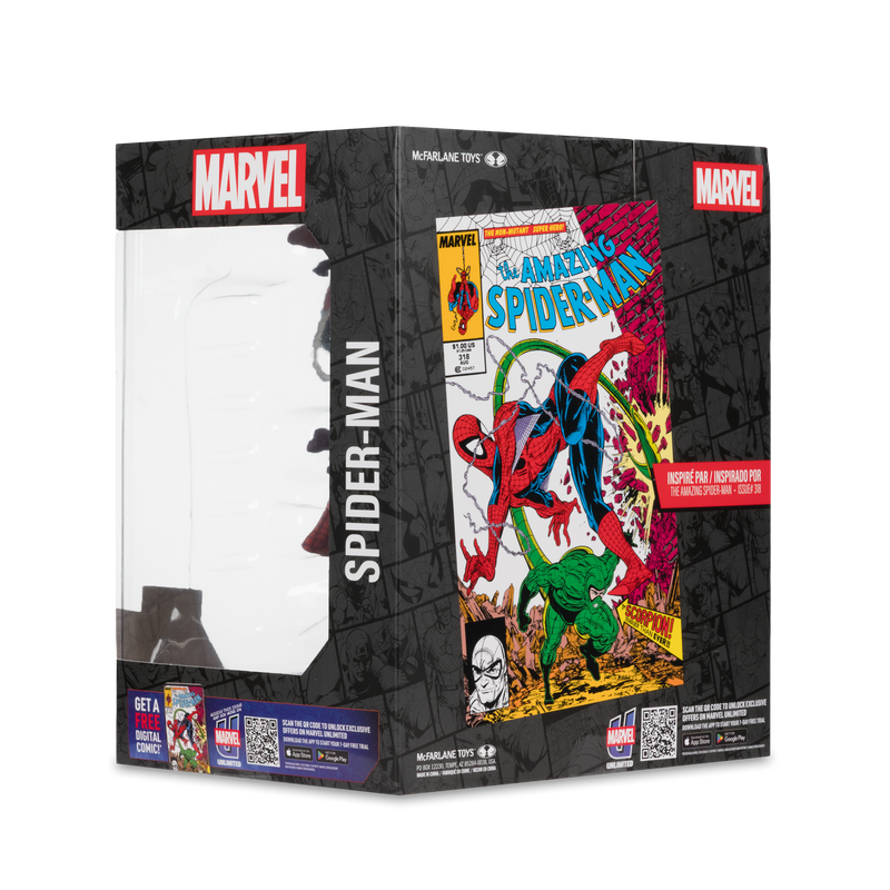 Mcfarlane Marvel Collection: Amazing Spider-Man Num 318 - Spider-Man Escala 1/10