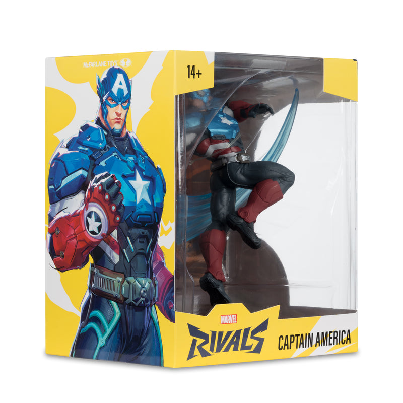 Mcfarlane Marvel Rivals Collection: Capitan America Escala 1/10