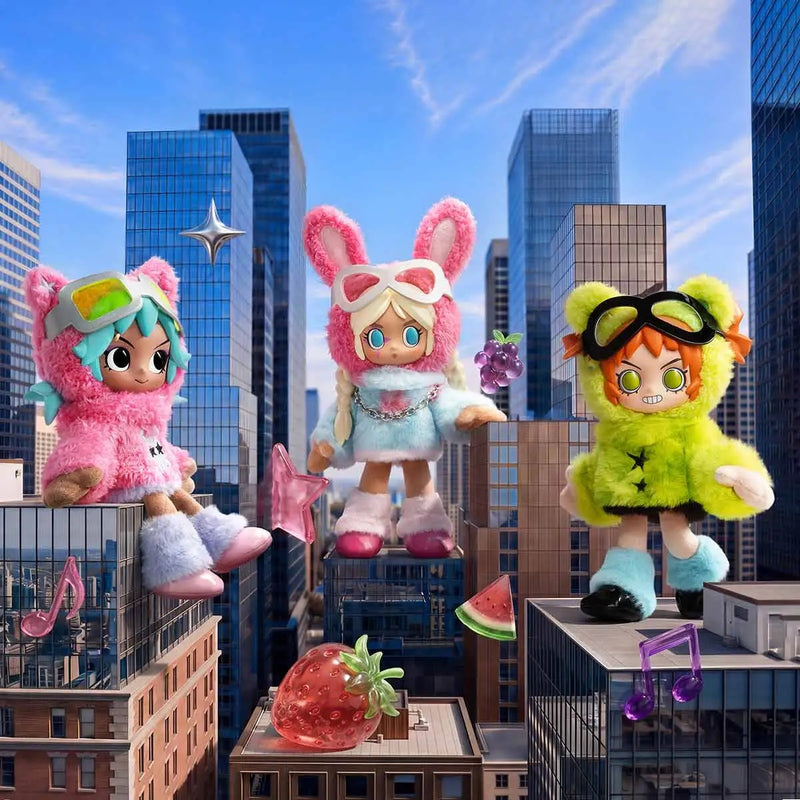 POP MART: Peach Riot Fruit Punch Series - Plush Doll Pendant - Poppy
