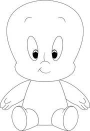 Youtooz Plush: Casper El Fantasma Amistoso - Casper Peluche 9 Pulgadas