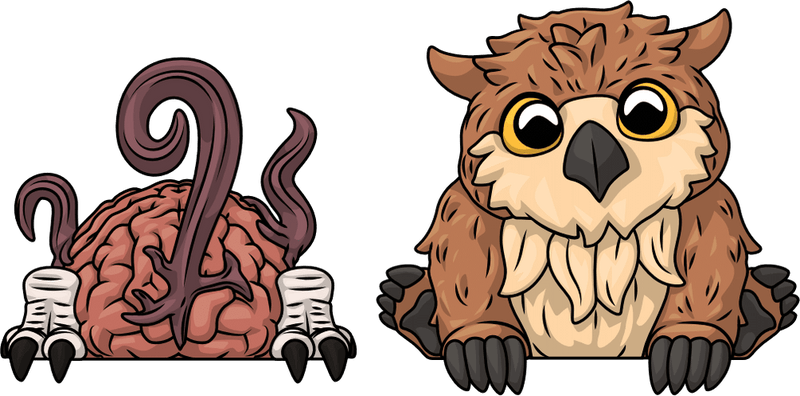 Youtooz Games: Baldurs Gate 3 - Monitor Buddiez Us y Owlbear