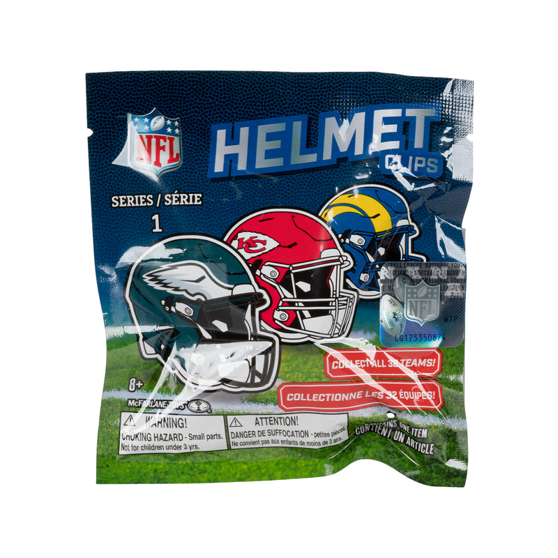 Mcfarlane: NFL Backpack Blind Clips - Helmets - Unitario