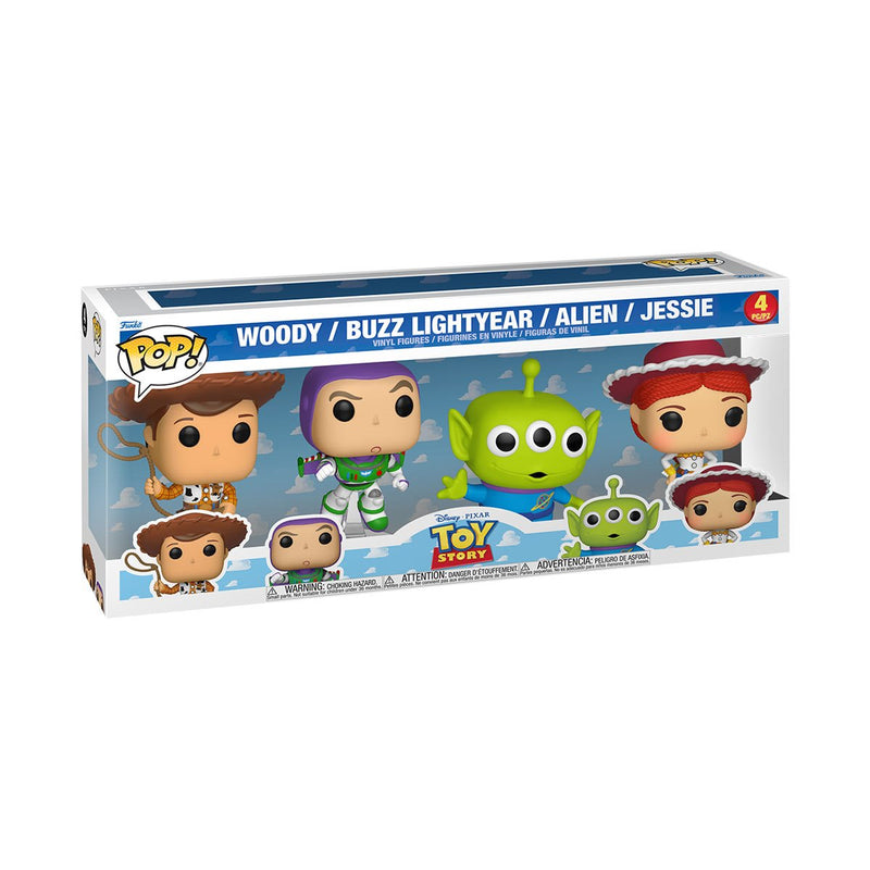 Funko Pop Disney: Toy Story 4 - Personajes 4 Pack