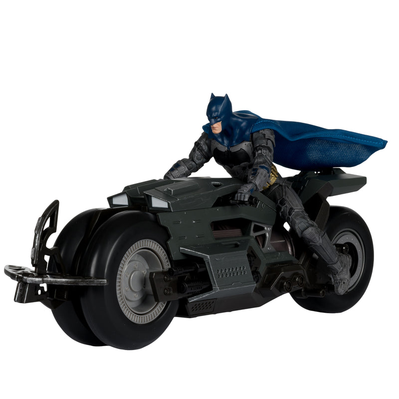 Mcfarlane Dc Multiverse Vehicles: The Flash Movie - Batman Y Batmoto 2 Pack 7 Pulgadas