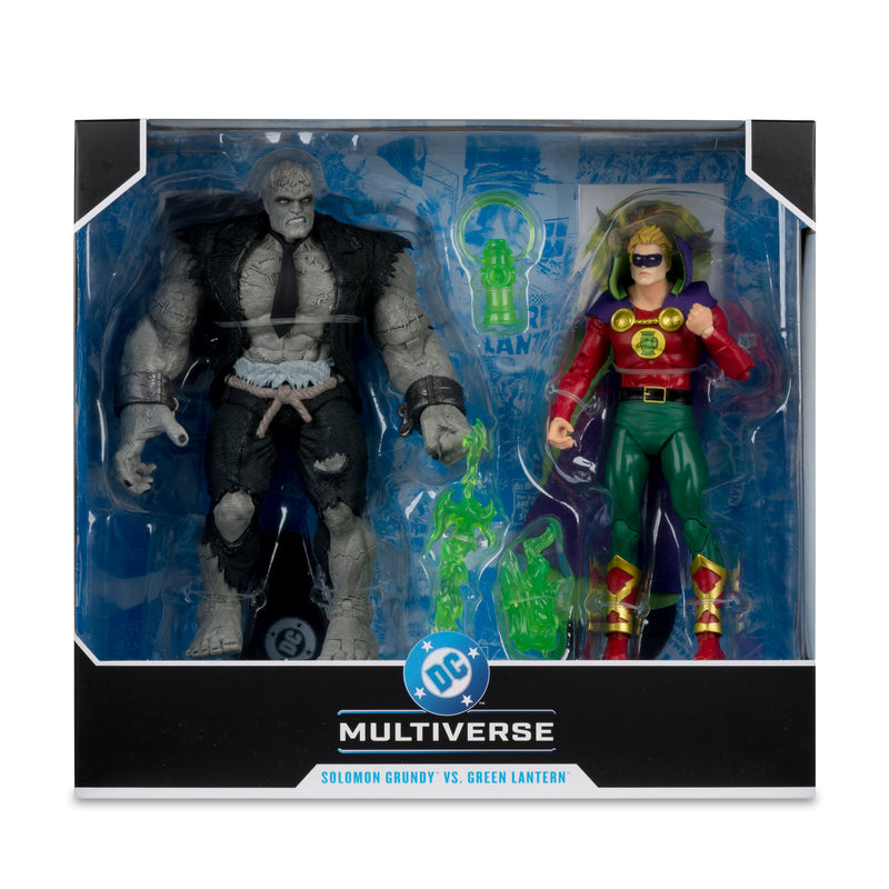 Mcfarlane Dc Multiverse Mega Fig: Solomon Grundy Vs Green Lantern 7 Pulgadas 2 Pack