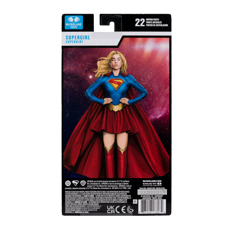 Mcfarlane Dc Multiverse: Super Girl Movie 2026 - Super Girl Hero Costume Blister Card 7 Pulgadas
