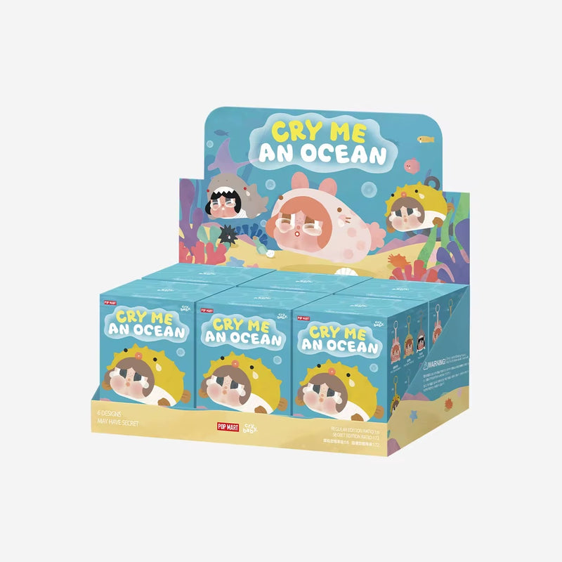 POP MART: CRYBABY Cry Me An Ocean Series - Vinyl Plush Pendant Blind Box