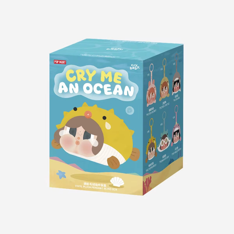 POP MART: CRYBABY Cry Me An Ocean Series - Vinyl Plush Pendant Blind Box