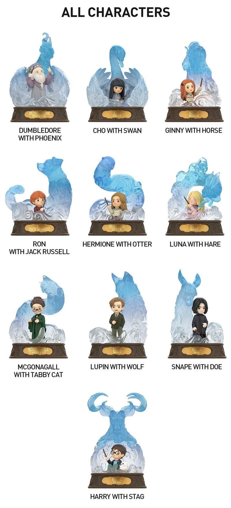 POP MART: Harry Potter - Patronus Series Figures