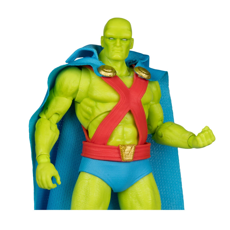 Mcfarlane Dc Direct Figure With Comic: Justice League #77 - Martian Manhunter 7 Pulgadas Con Comic