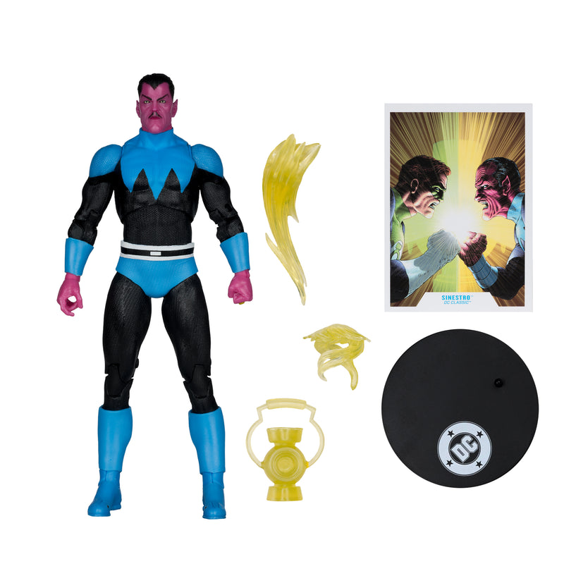 Mcfarlane Dc Multiverse: Dc Comics - Sinestro Traje Clasico 7 Pulgadas