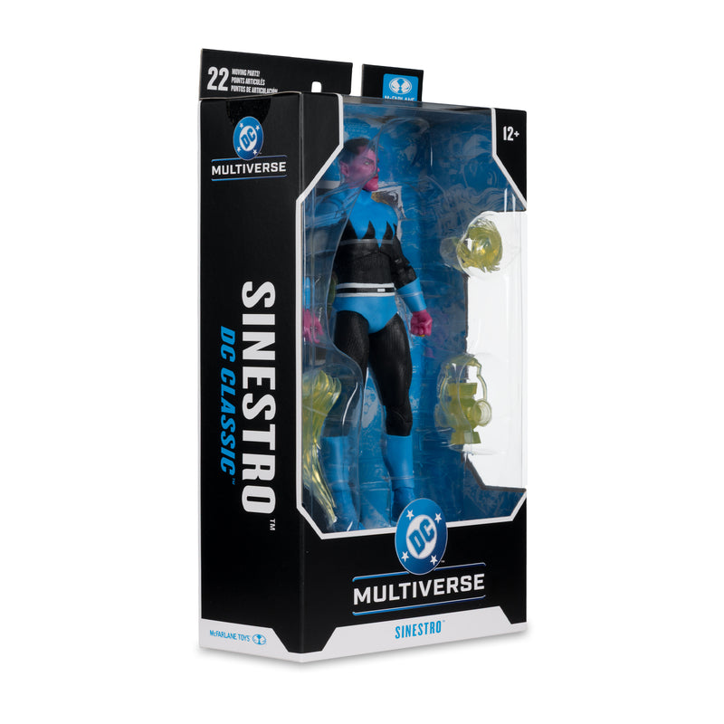 Mcfarlane Dc Multiverse: Dc Comics - Sinestro Traje Clasico 7 Pulgadas