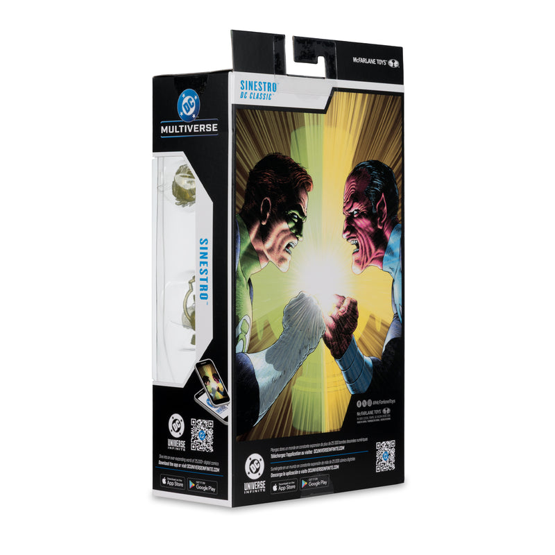 Mcfarlane Dc Multiverse: Dc Comics - Sinestro Traje Clasico 7 Pulgadas