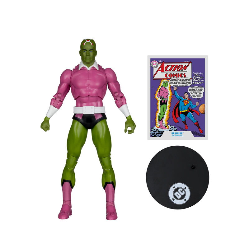 Mcfarlane Dc Multiverse: Dc Comics - Brainiac Classic 7 Pulgadas