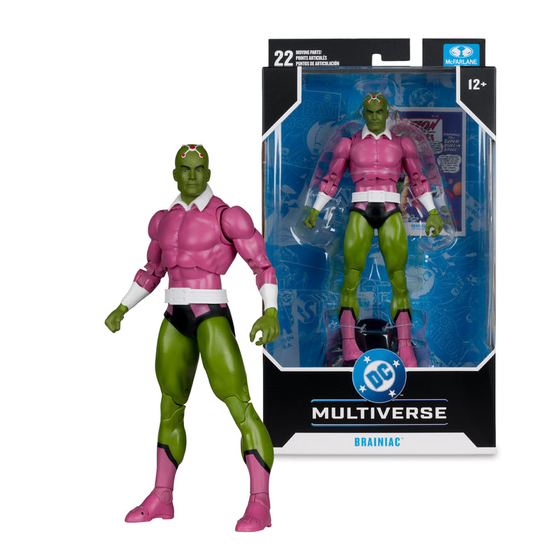 Mcfarlane Dc Multiverse: Dc Comics - Brainiac Classic 7 Pulgadas