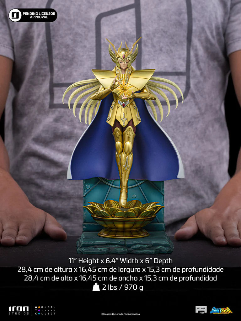 Iron Studios: Saint Seiya - Virgo Shaka Escala De Arte 1/10