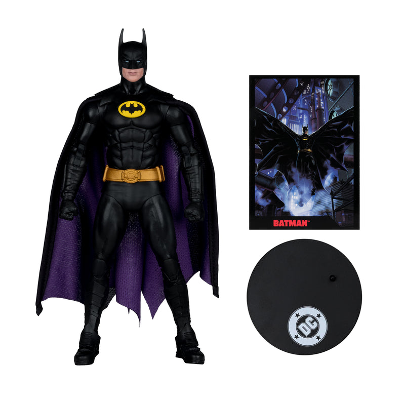 Mcfarlane Figure With Comic: Batman 89 - Batman 7 Pulgadas