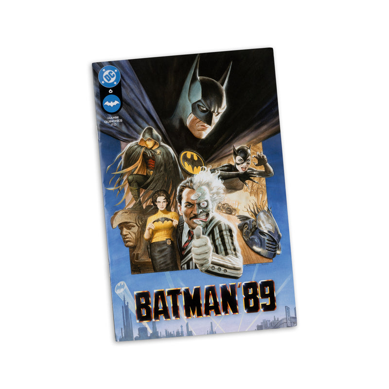 Mcfarlane Figure With Comic: Batman 89 - Batman 7 Pulgadas