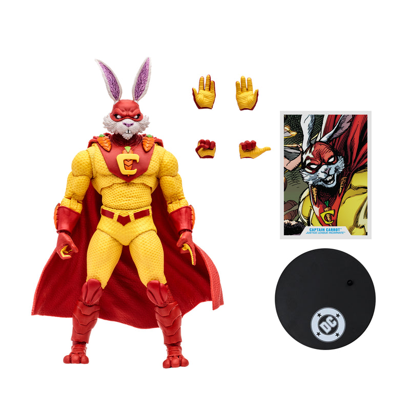 Mcfarlane Vault Collection Dc Multiverse: Justice League Incarnate - Captain Carrot 7 Pulgadas