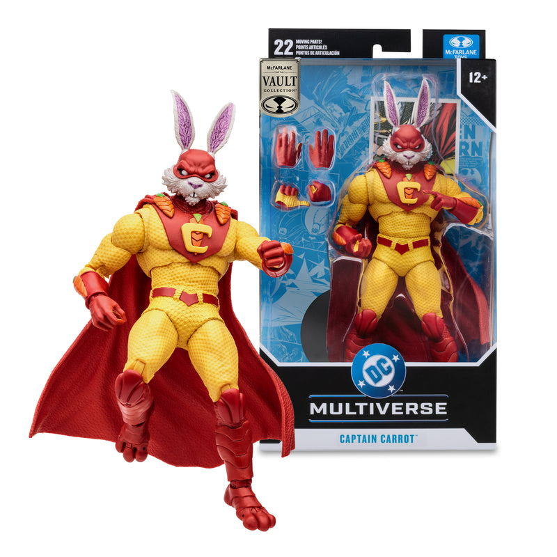 Mcfarlane Vault Collection Dc Multiverse: Justice League Incarnate - Captain Carrot 7 Pulgadas