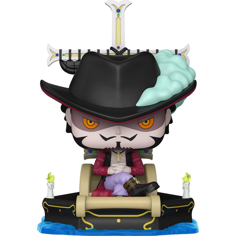 Funko Pop Rides: One Piece - Mihawk en Hitsugibune Specialty