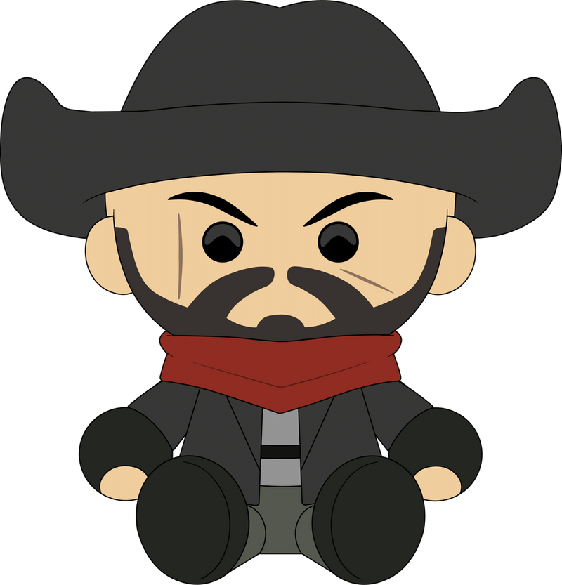 Youtooz Plush: Dead Rails - The Outlaw Peluche 9 Pulgadas