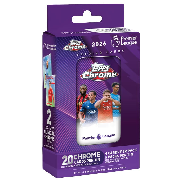 Topps Soccer: 25/26 Premier League Chrome - Tin