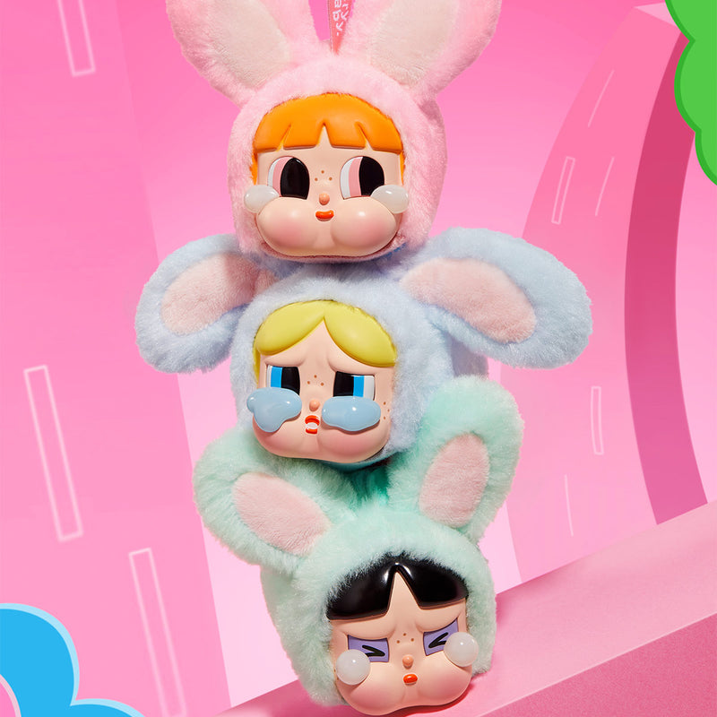 POP MART: Las Chicas Superpoderosas - Series Crybaby Vinyl Face Plush