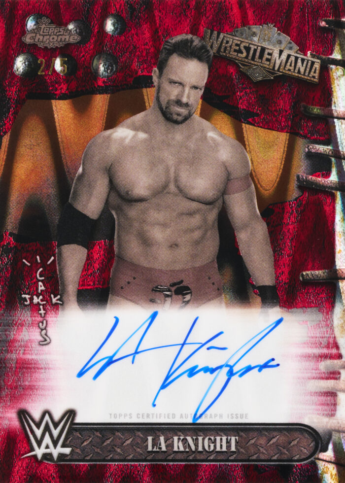 Topps: WWE Chrome x Cactus Jack 2025