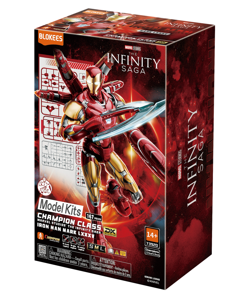 Blokees Marvel Infinity Saga Champion Class: Ironman Mark LXXXV EX 73920
