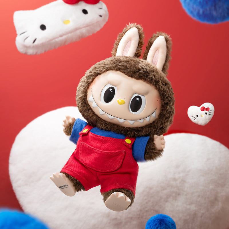 POP MART: Labubu The Monsters x Hello Kitty Vinyl Plush Doll