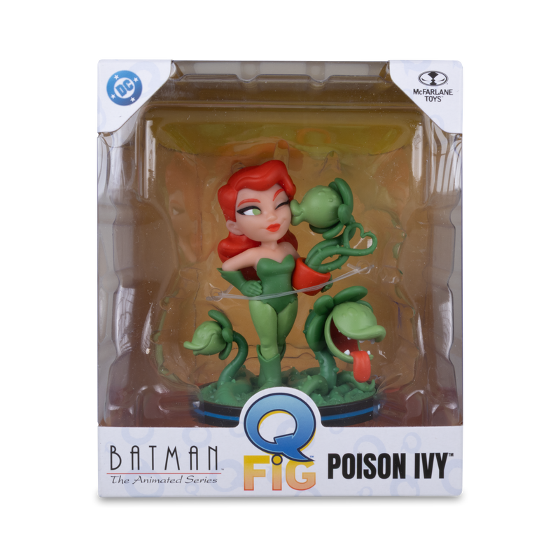 Mcfarlane Qmx Q Fig Deluxe: Dc Comics - Poison Ivy con Plantas carnivoras