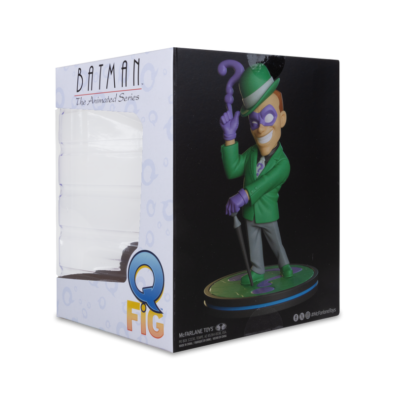 Mcfarlane Qmx Q Fig Deluxe: Dc Comics - Riddler con Signo de interrogacion
